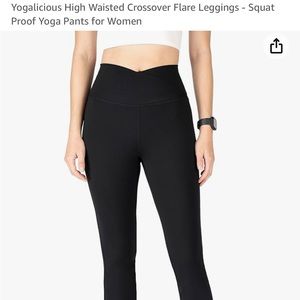 Yogalicious Lux high waisted cross over legging